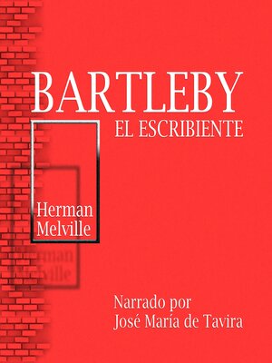cover image of Bartleby, El escribiente de Herman Melville